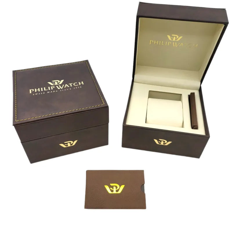 astuccio orologio philip watch