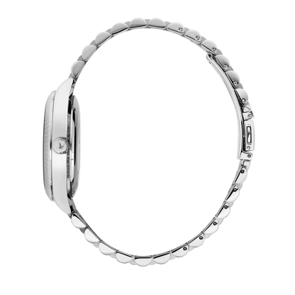 Orologio Lucien Rochat Donna Collezione Bienne quarzo daydate solo tempo cassa in acciaio 39mm fondello a vite vetro zaffiro quadrante verde 