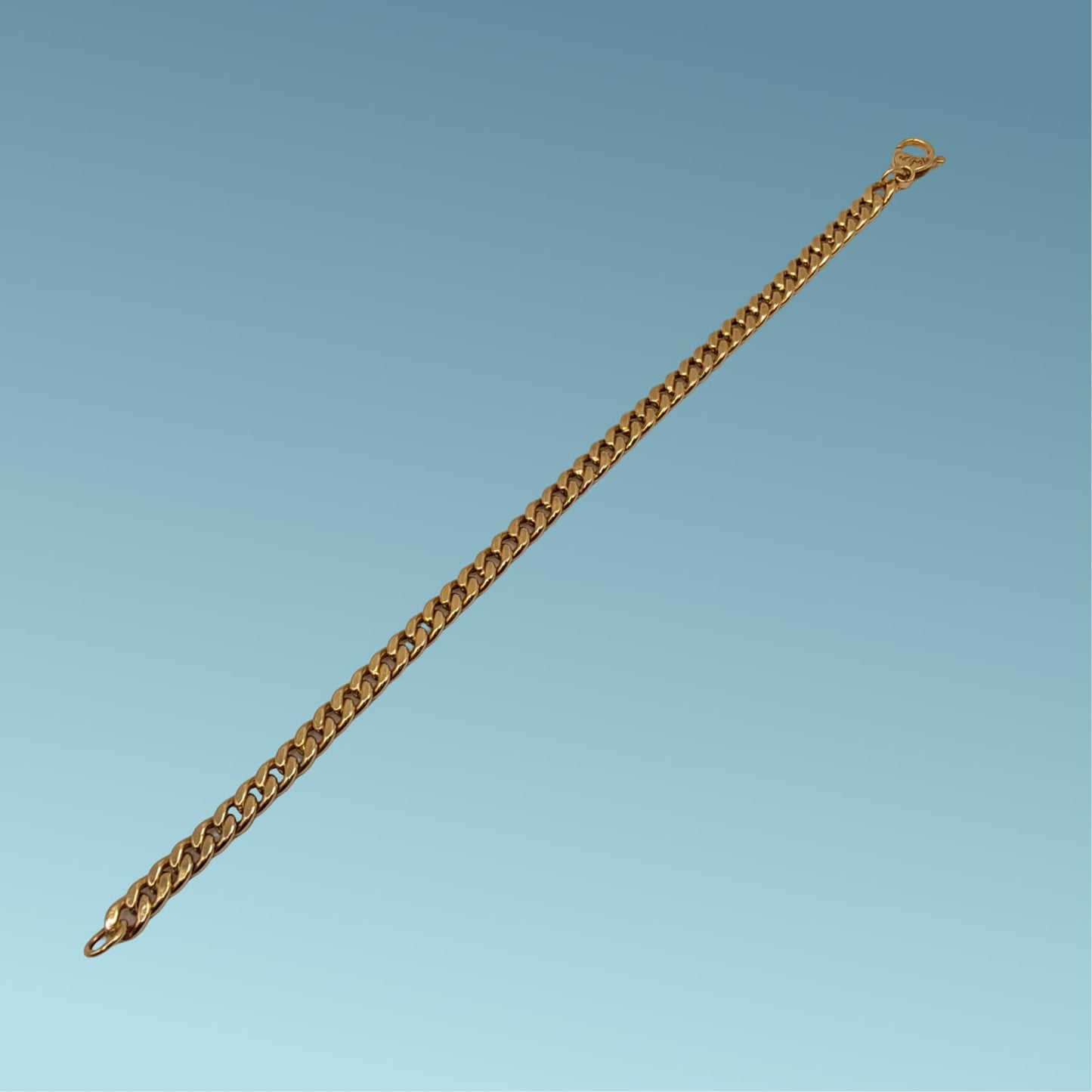 bracciale in oro giallo modello grumetta uomo donna