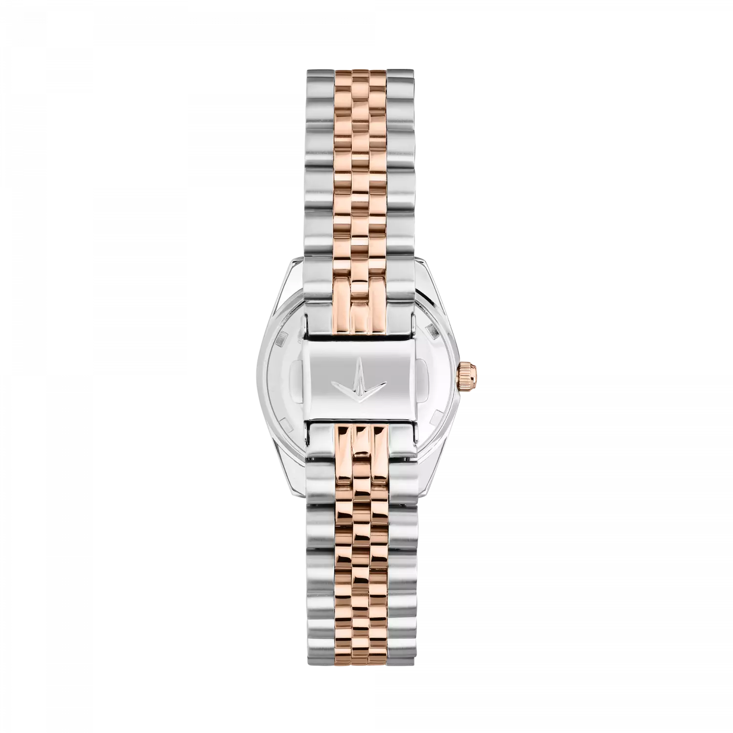 Orologio Tempo e data da Donna Lucien Rochat R0453124514, Cinturino Silver in Acciaio con dettagli oro rosa