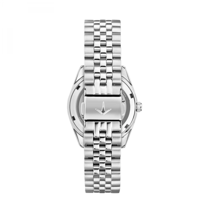 Dettaglio cinturino orologio donna Lucien Rochat R0453124518 acciaio raffinato e moderno