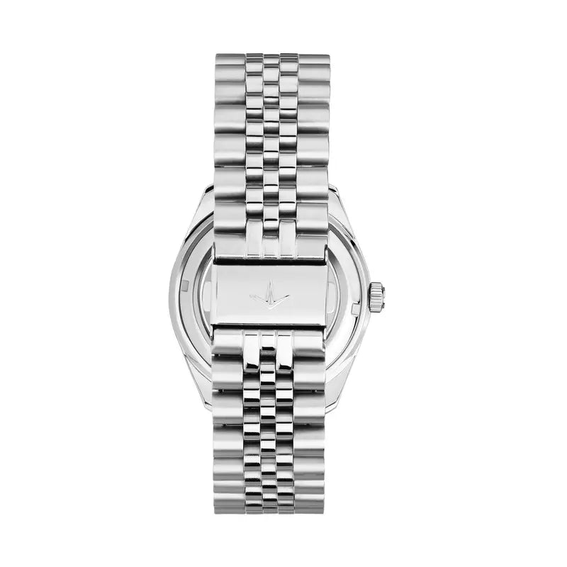 orologio elegante da uomo lucien rochat in acciaio dettagli cinturino collezione leman