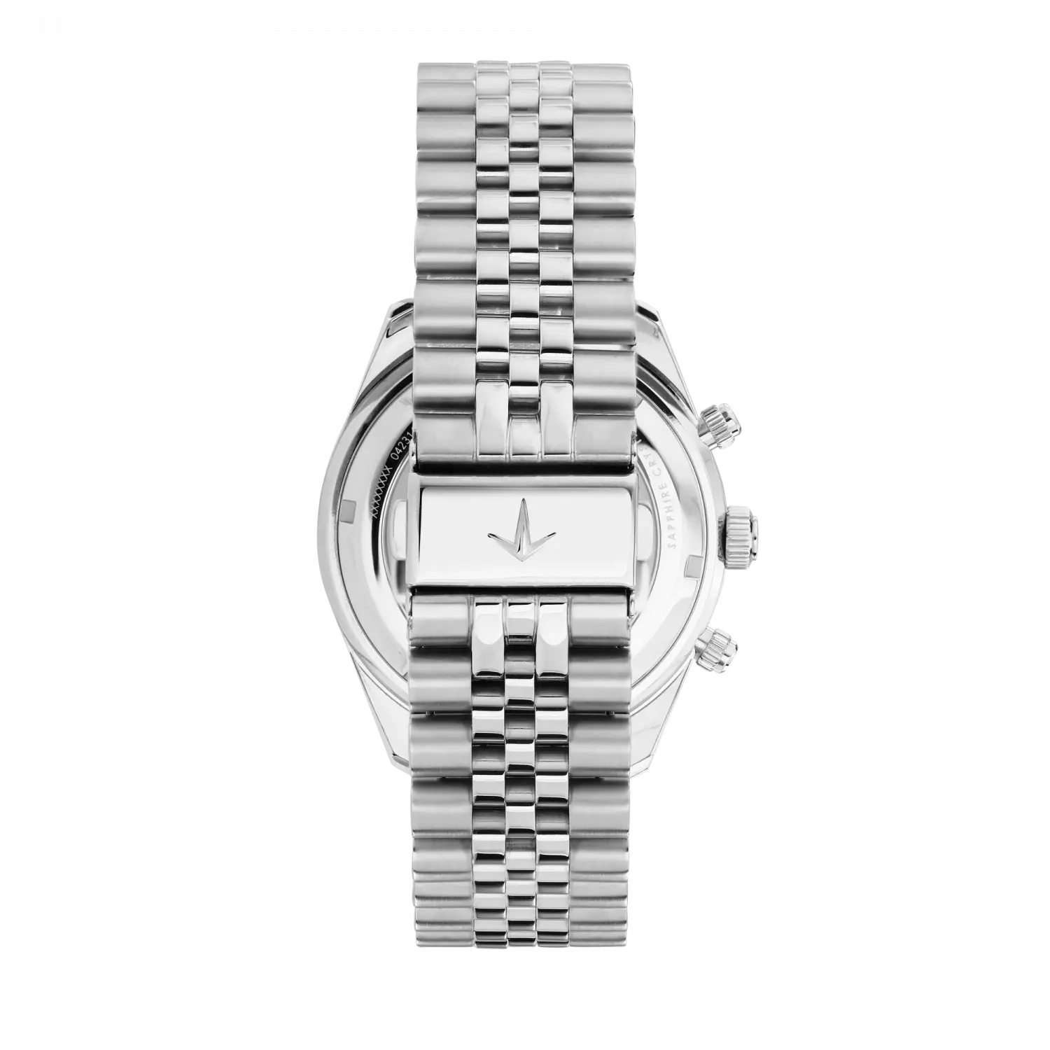 Orologio Cronografo da Uomo Lucien Rochat R0473617008, Cassa Silver in Acciaio. Collezione Léman Quadrante blu Dettagli oro rosa