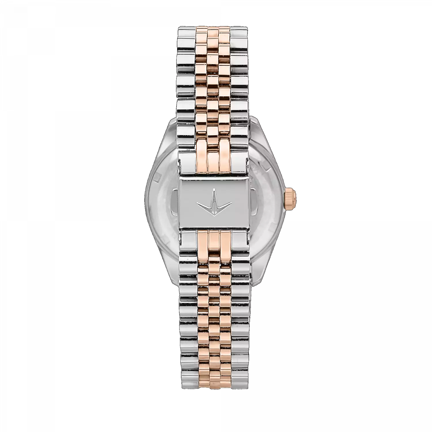 Orologio Tempo e data da Donna Lucien Rochat R0453114511, Cassa Rose-gold in Acciaio. Collezione Madame Quadrante rosa con Diamanti Dettagli oro rosa