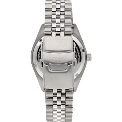 Orologio da uomo Philip Watch con movimento al quarzo ETA F06.115 e funzioni di solo tempo con data.
Cassa in acciaio inox dal diametro di 39 mm. Ghiera zigrinata. Quadrante Nero