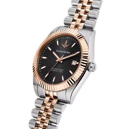 Orologio Automatico da Uomo Lucien Rochat R0423124001, Cassa Silver in Acciaio, Vetro Zaffiro, Collezione Bienne&nbsp;