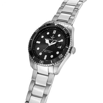 Orologio Tempo e data da Uomo Lucien Rochat R0453117001, Cassa Silver in Acciaio. Collezione Léman