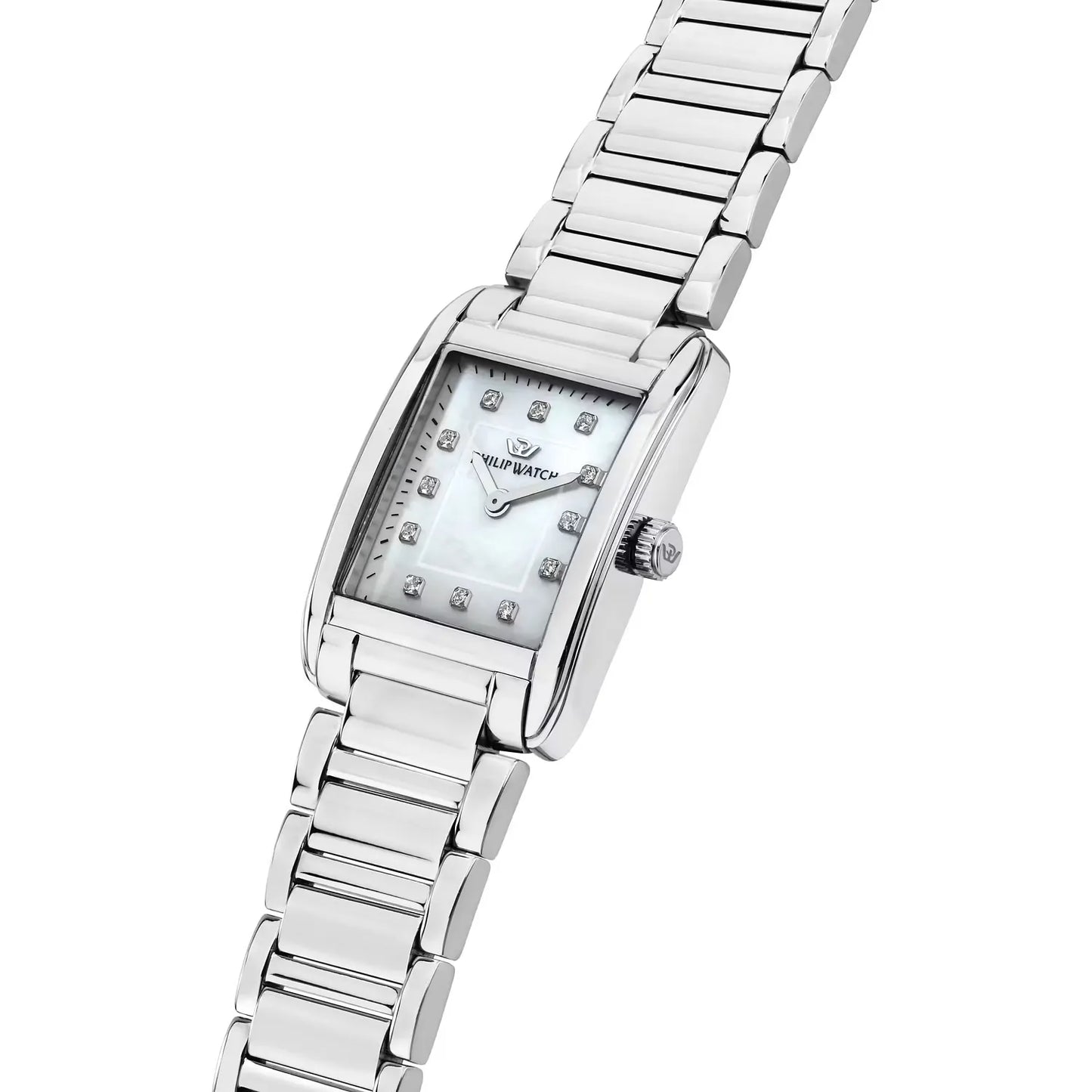 philip watch orologio donna, solo tempo, analogico, 24 mm, collezione museum - r8253820501