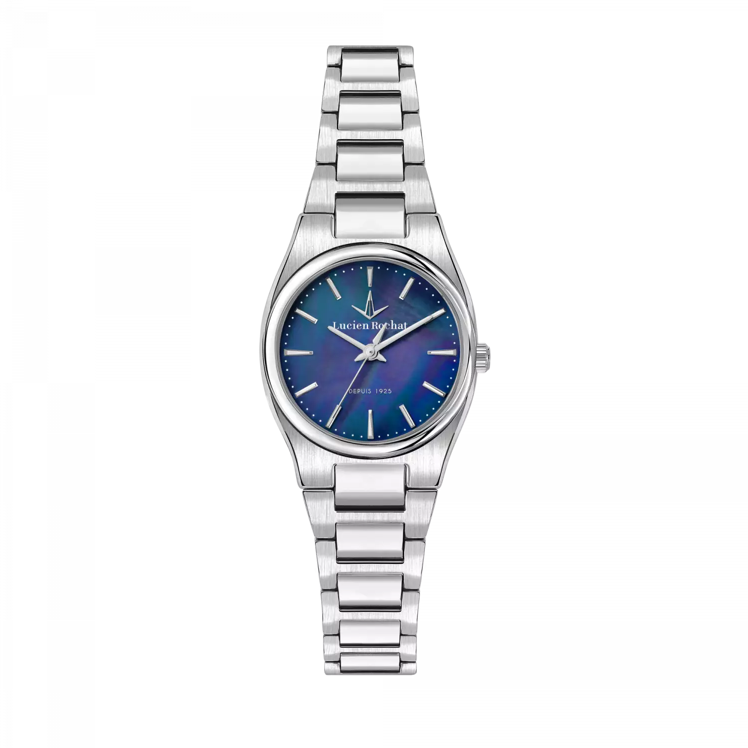 Orologio Just time da Donna Lucien Rochat R0453122523, Cassa Silver in Acciaio. Collezione Avenue&nbsp; Quadrante blu madreperla