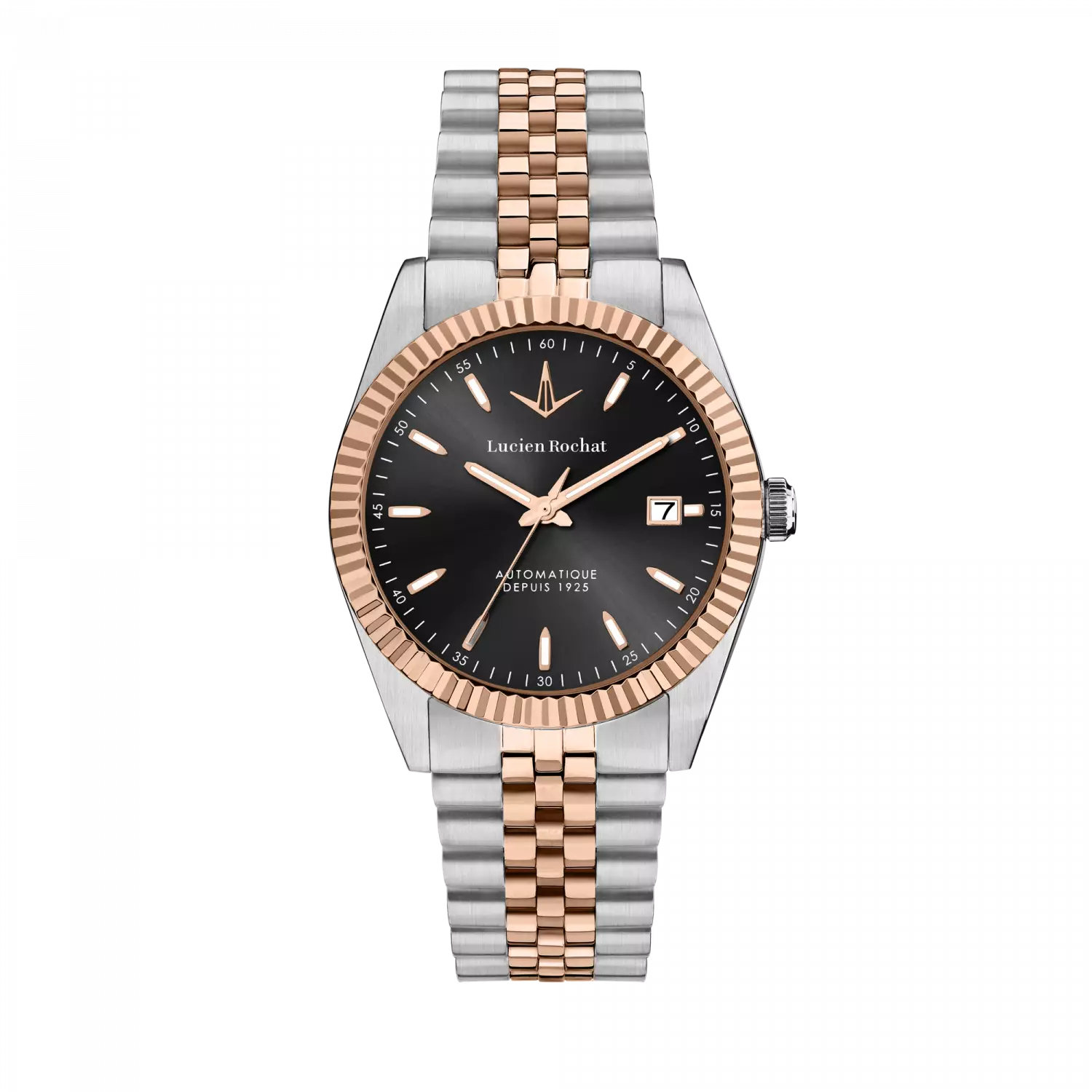 Orologio Automatico da Uomo Lucien Rochat R0423124001, Cassa Silver in Acciaio, Vetro Zaffiro, Collezione Bienne&nbsp;