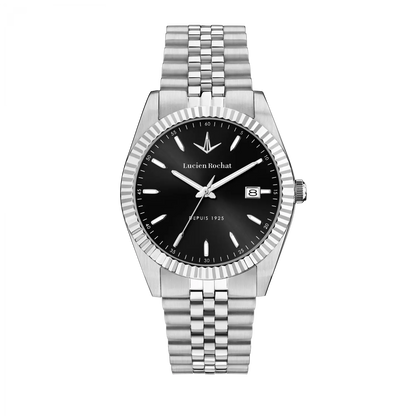 Orologio Tempo e data da Uomo Lucien Rochat R0453124008, Cassa Silver in Acciaio. Collezione Bienne 2025/2026