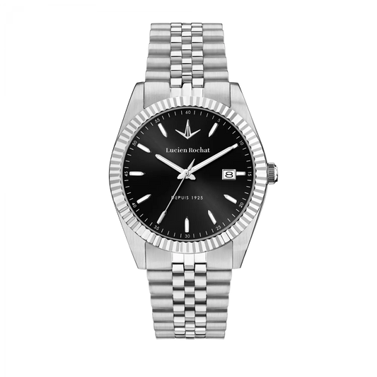 Orologio Tempo e data da Uomo Lucien Rochat R0453124008, Cassa Silver in Acciaio. Collezione Bienne 2025/2026