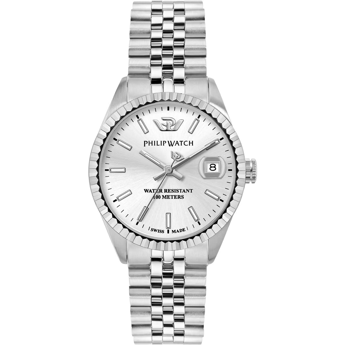 orologio donna philip watch caribe urban r8253597674 acciaio 35mm quadrante grigio