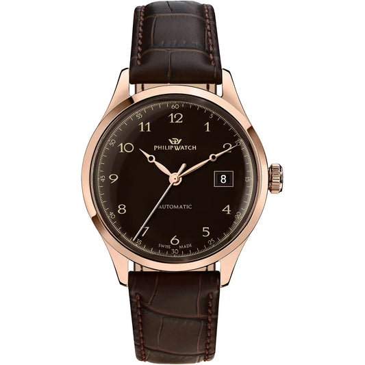 Philip Watch Orologio Uomo, Automatico, Analogico, 40 mm, Collezione MUSEUM - R8221225002