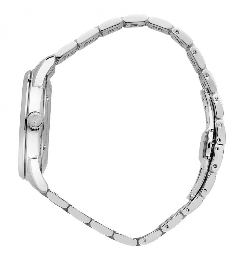 Orologio da uomo con movimento automatico SELLITA SW200-1 con rotore personalizzato con monogramma  inciso e funzioni di solo tempo con data, 41mm